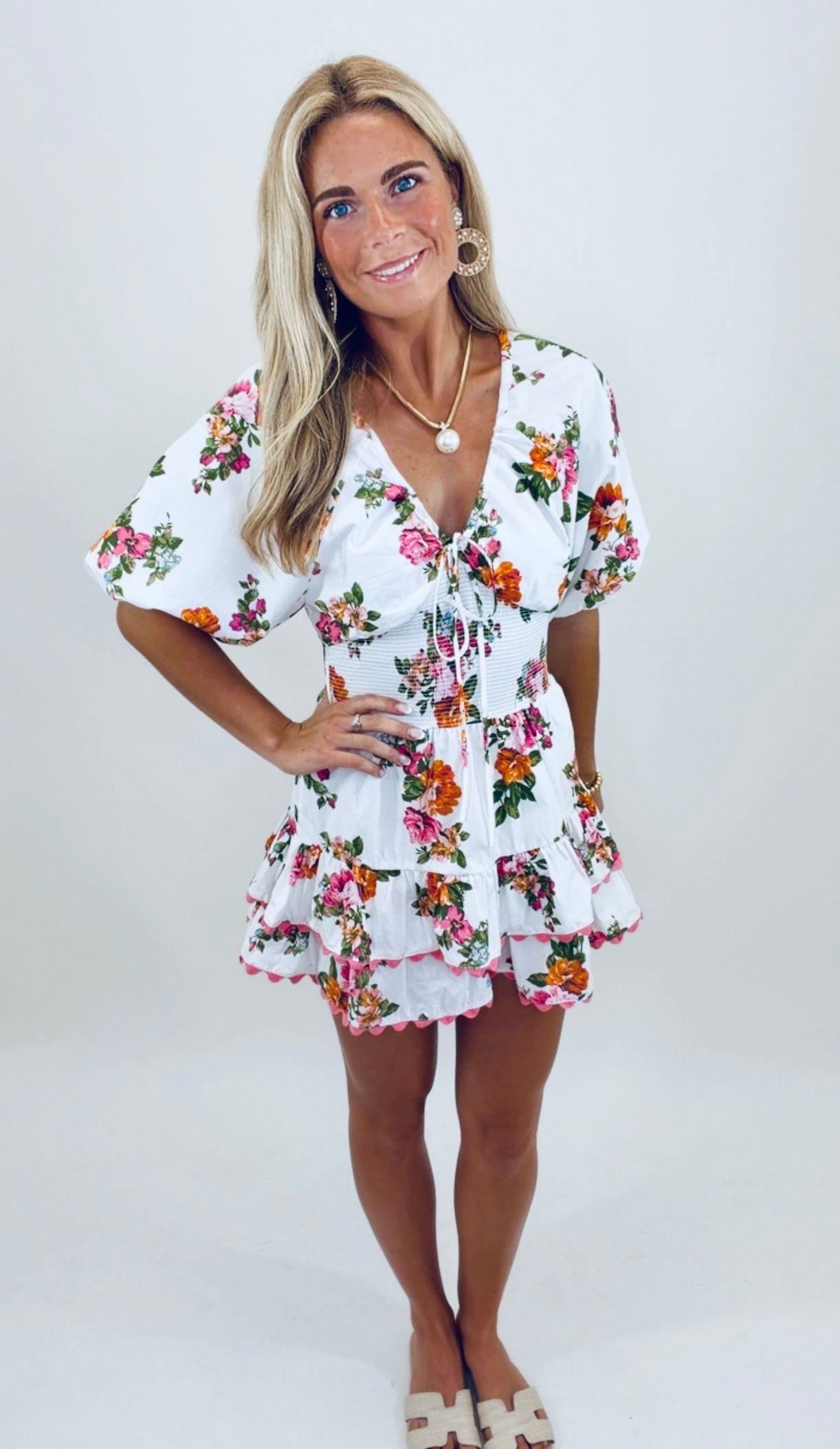 Floral Flirt Romper