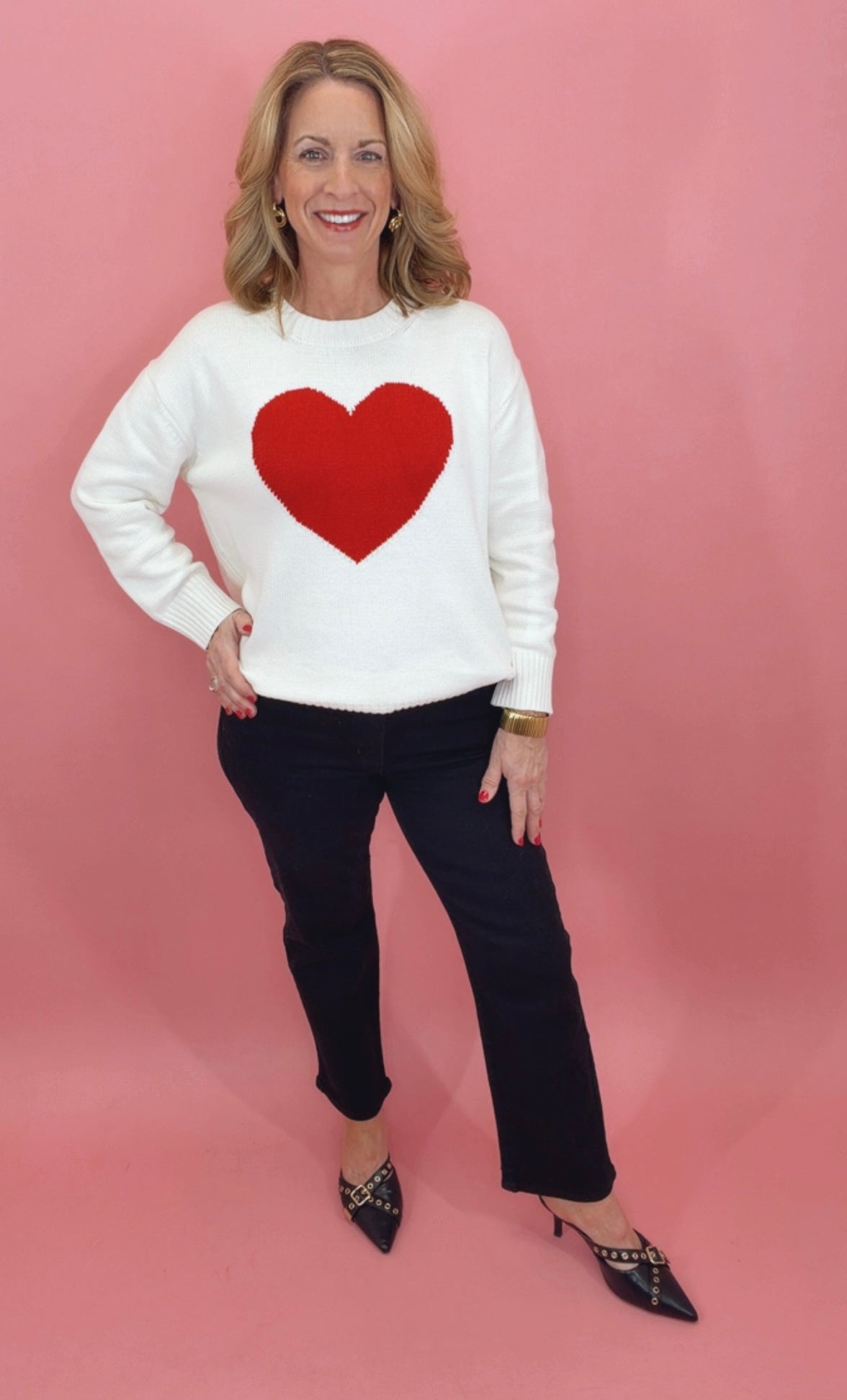 All the Love Sweater (ivory)