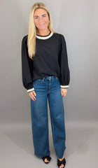 Uptown Charm Top (black)