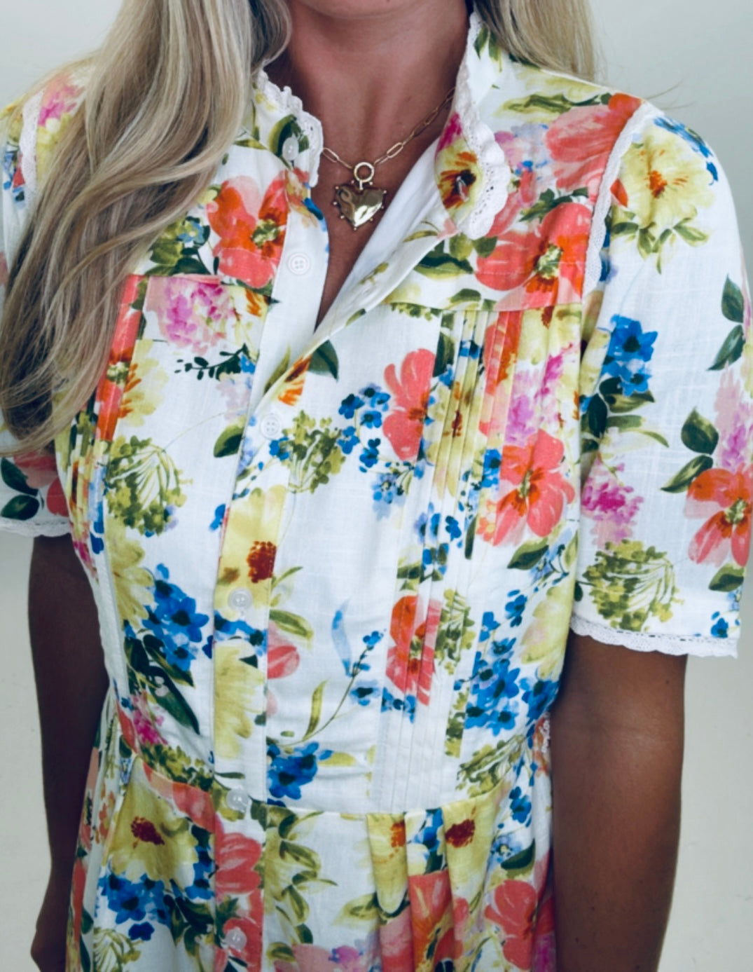 Petals & Pleats Dress