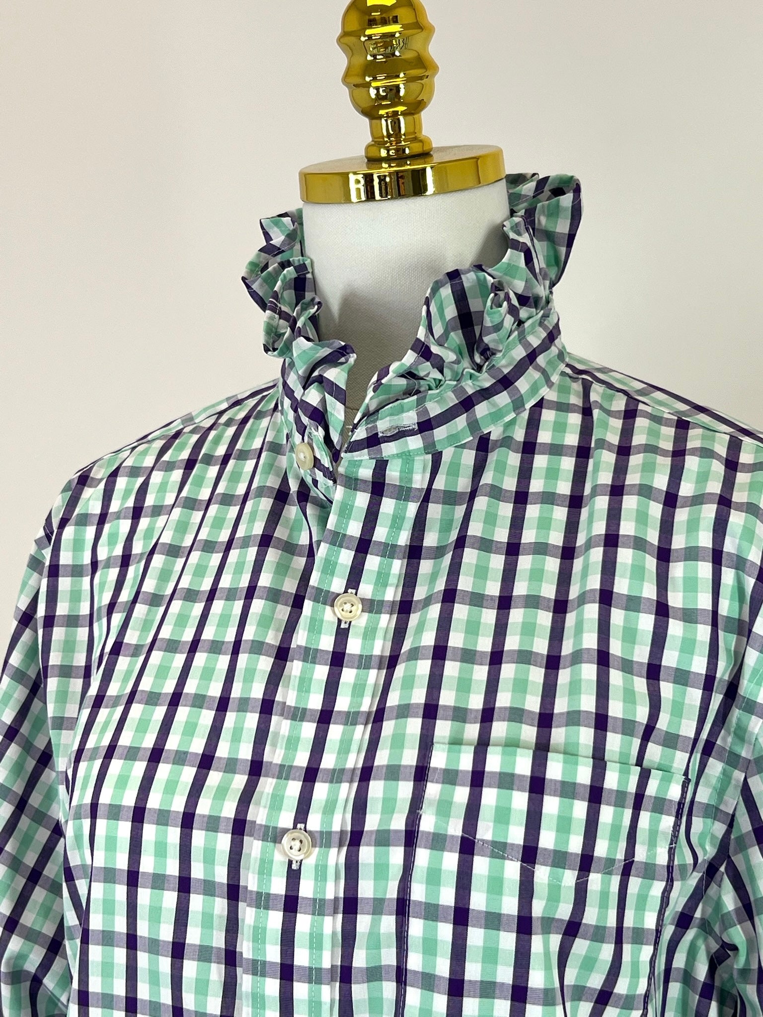 Second Story Shirt (BRep/PurGrn/M)