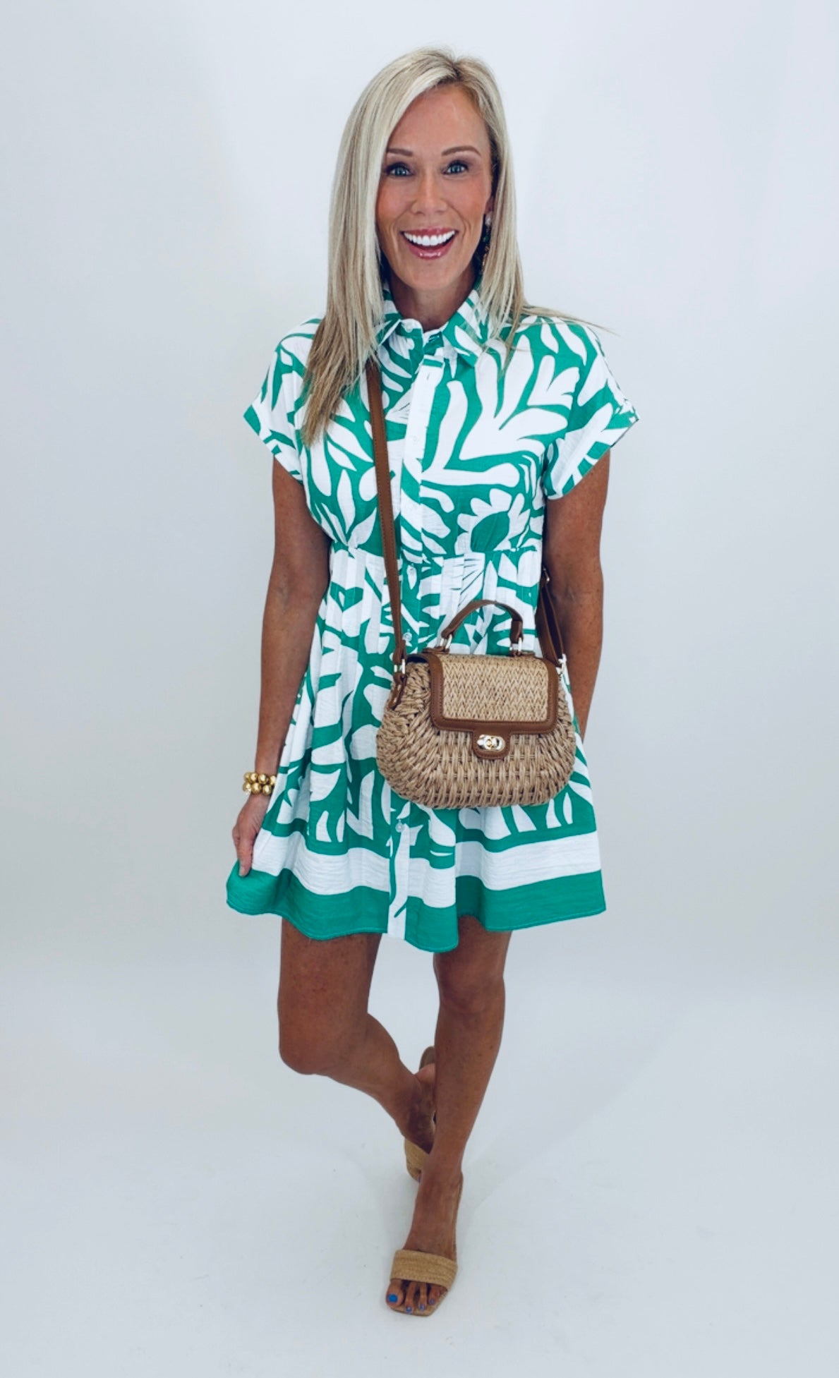 Amalfi Palms Dress
