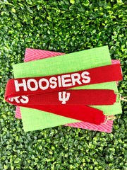 "Hoosiers" Bead Purse Strap