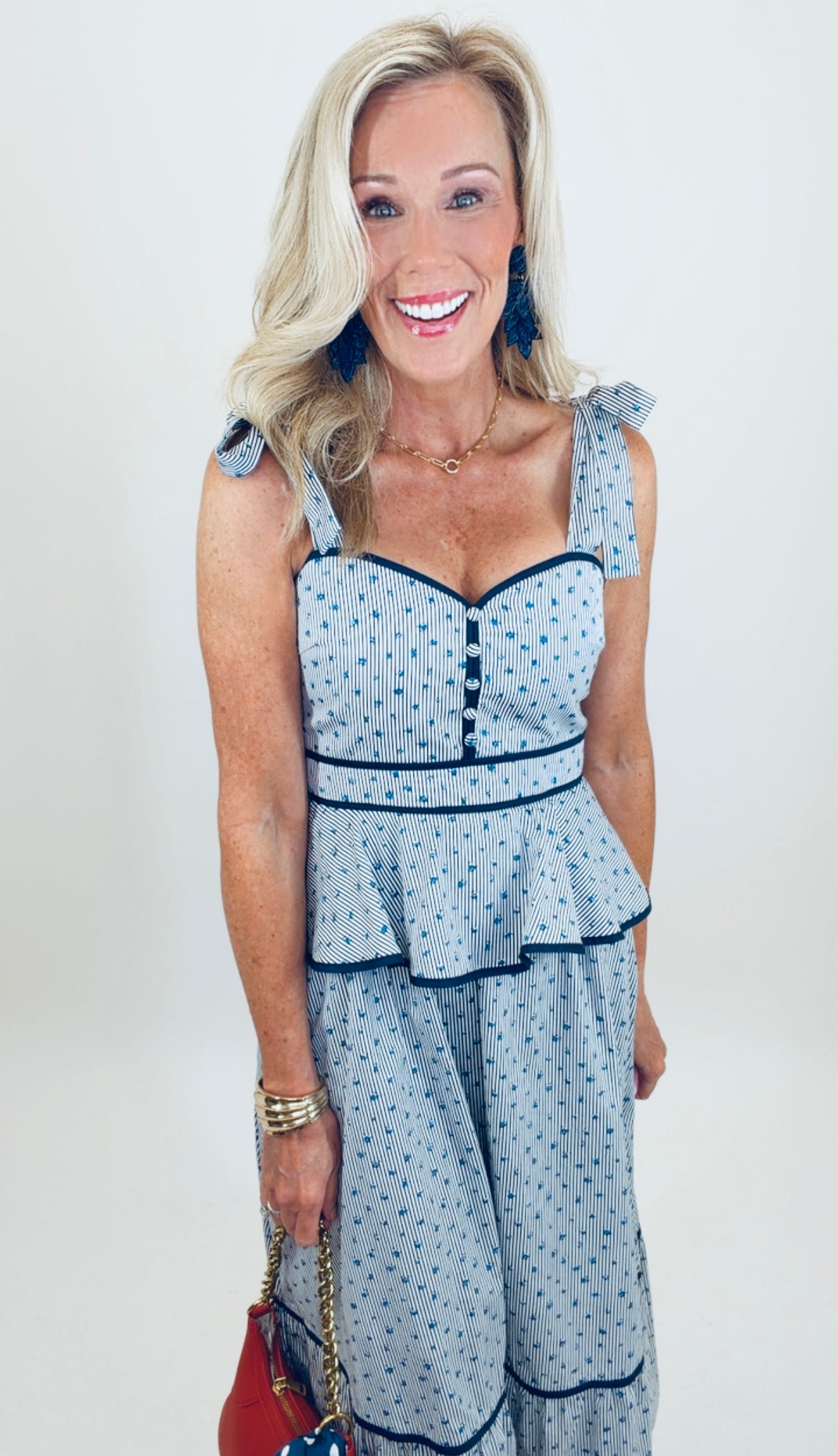 Summer Story Dress (navy)