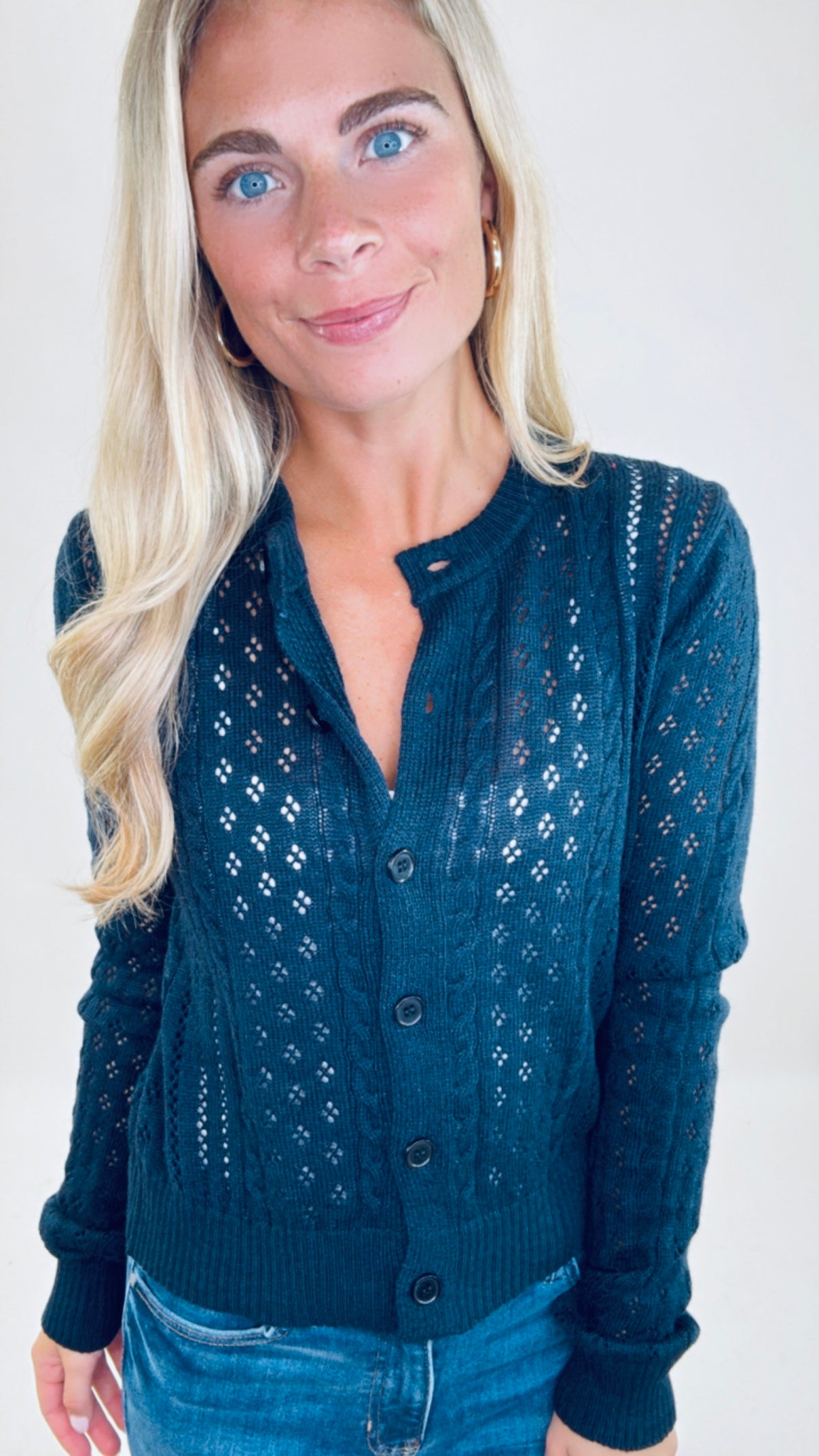 All American Cardigan (navy)