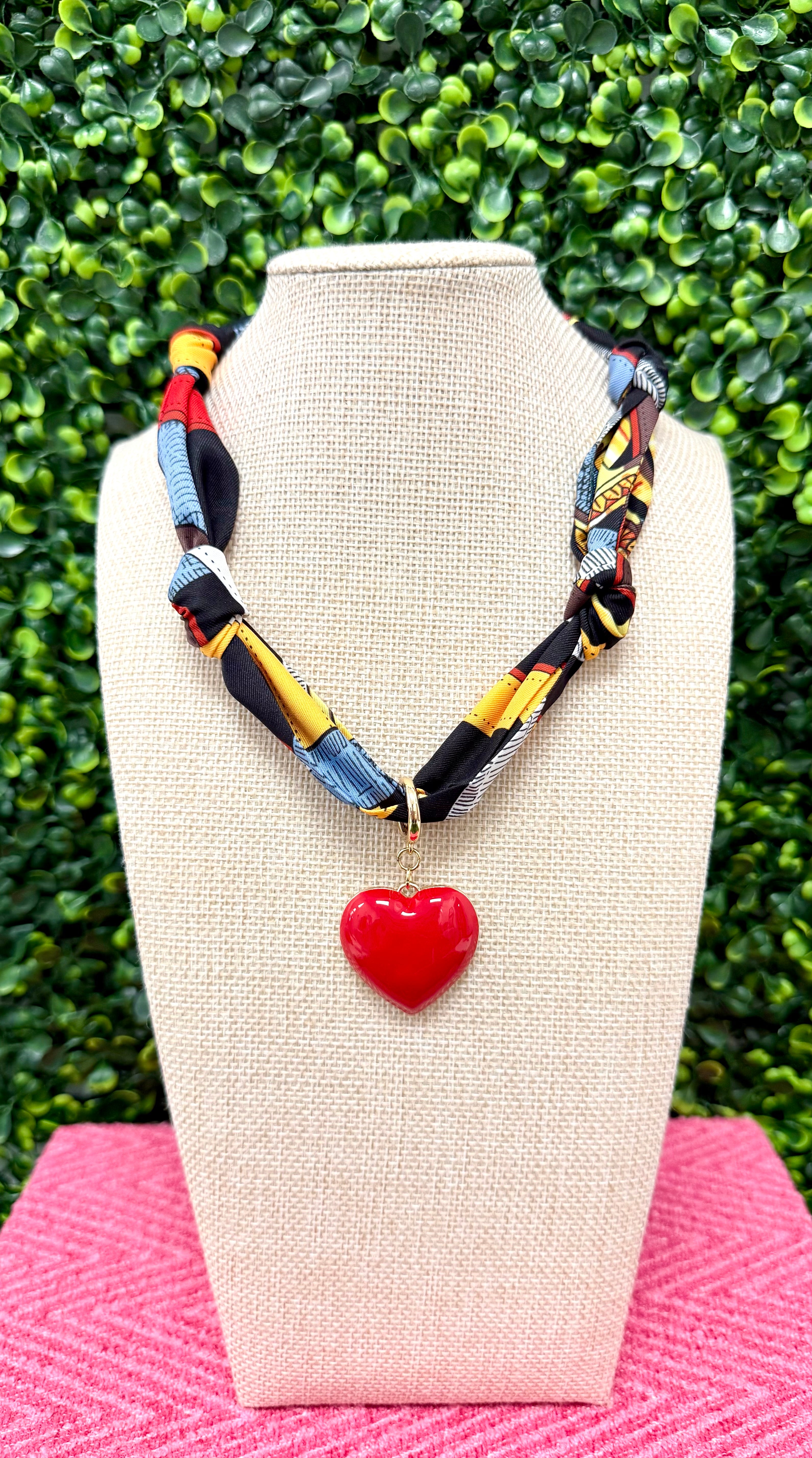Love Reigns Scarf Necklace