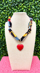 Love Reigns Scarf Necklace