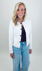 Barrel Denim Jacket (off-white)