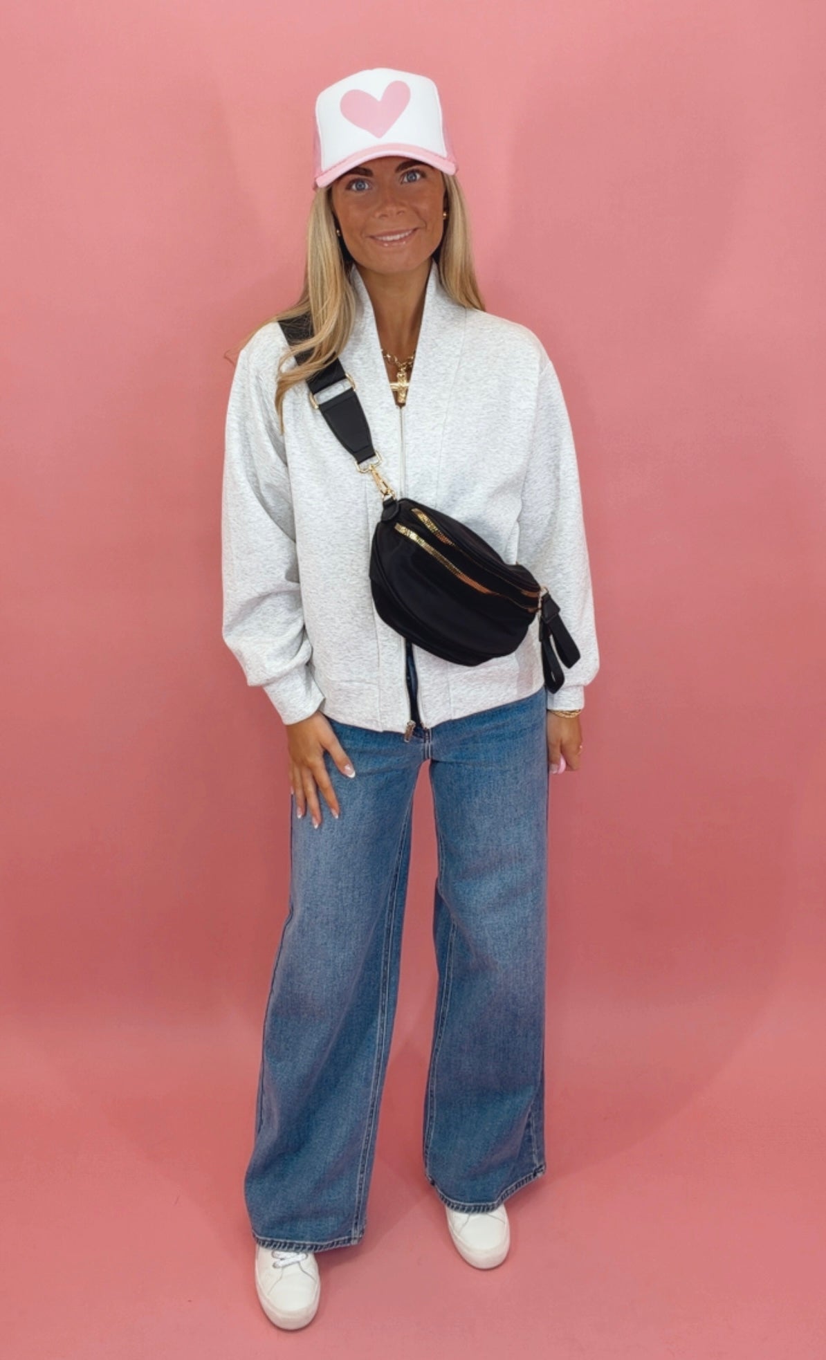 Cute & Casual Zip Jacket