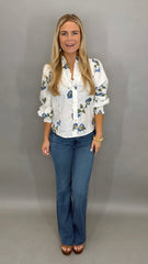 In Bloom Blouse (ivory)