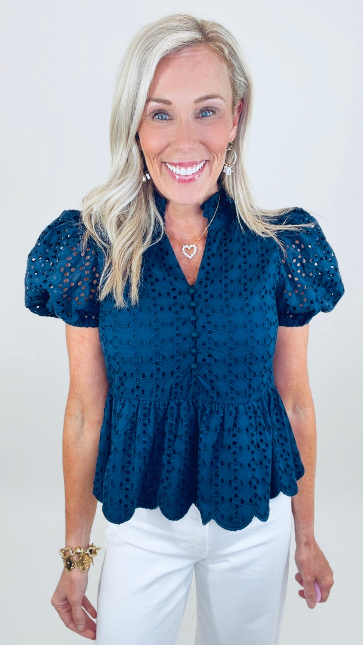 Charm Theory Top (navy)