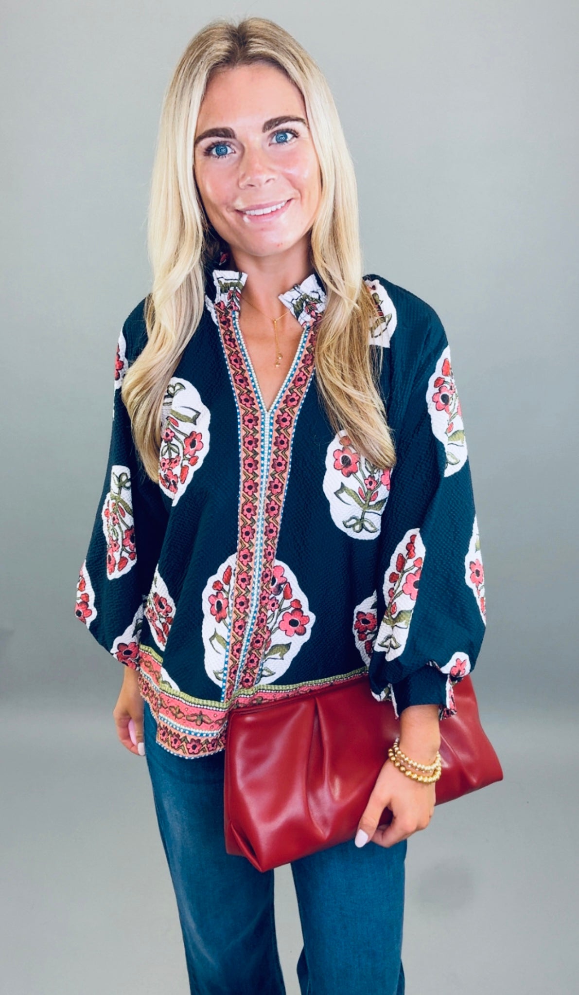 Scene Stealer Top (navy)