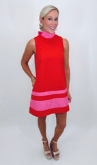 Tied & True Dress (red)