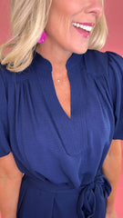 Collins Dress (navy)