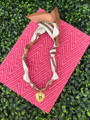 Saddle Up Scarf Necklace