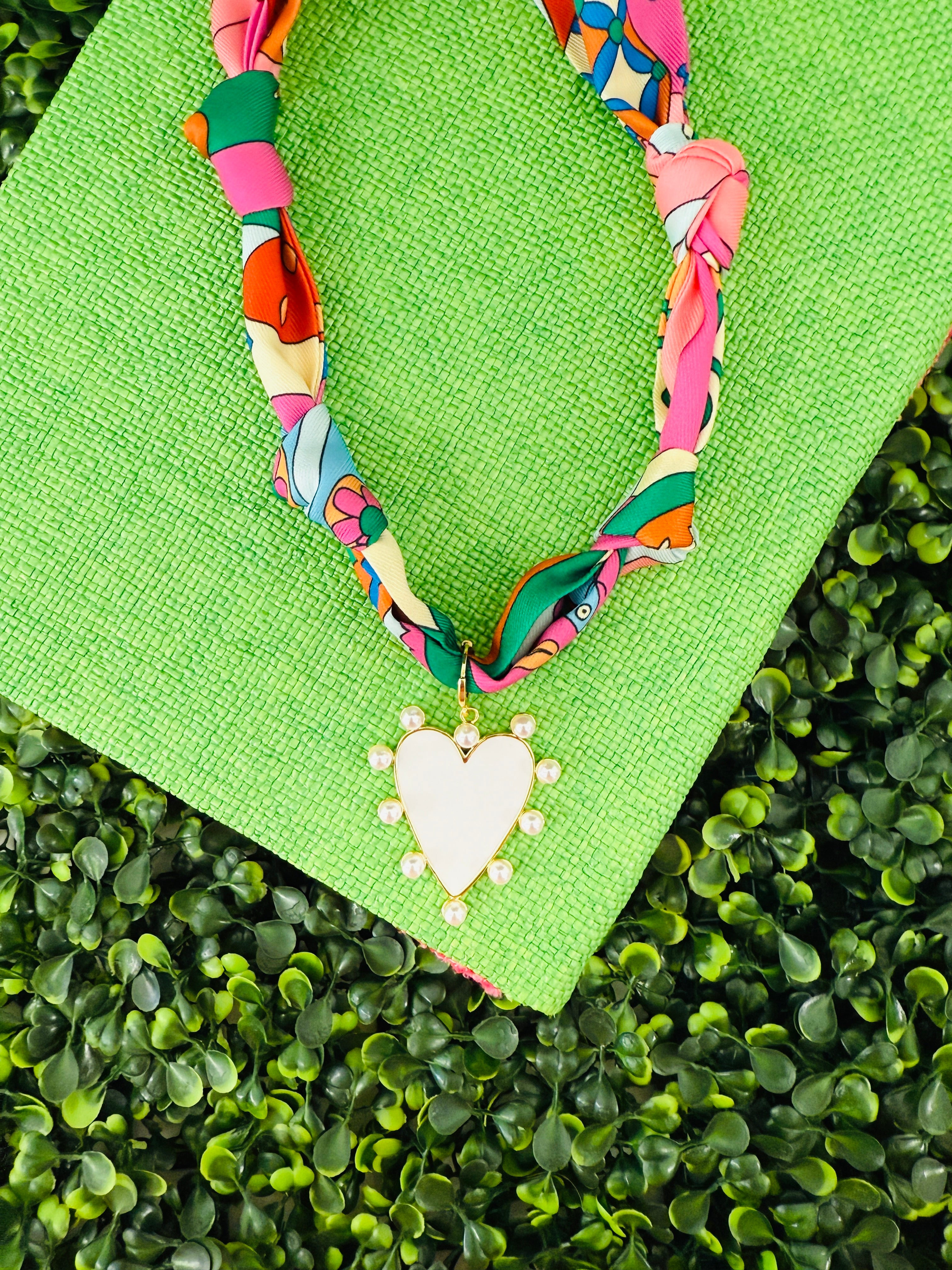 Love Note Scarf Necklace