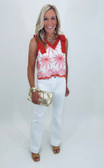Cabana Bloom Top