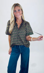Flora Charm Top