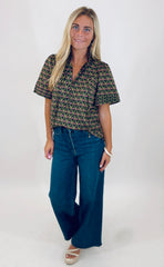 Flora Charm Top