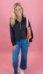 Off Duty Zip Pullover