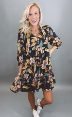 Secret Orchard Mini Dress
