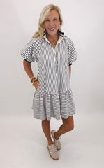 Sideline Stripes Dress