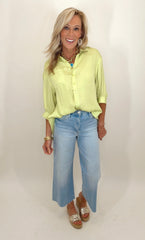 Brighter Days Blouse (lime)