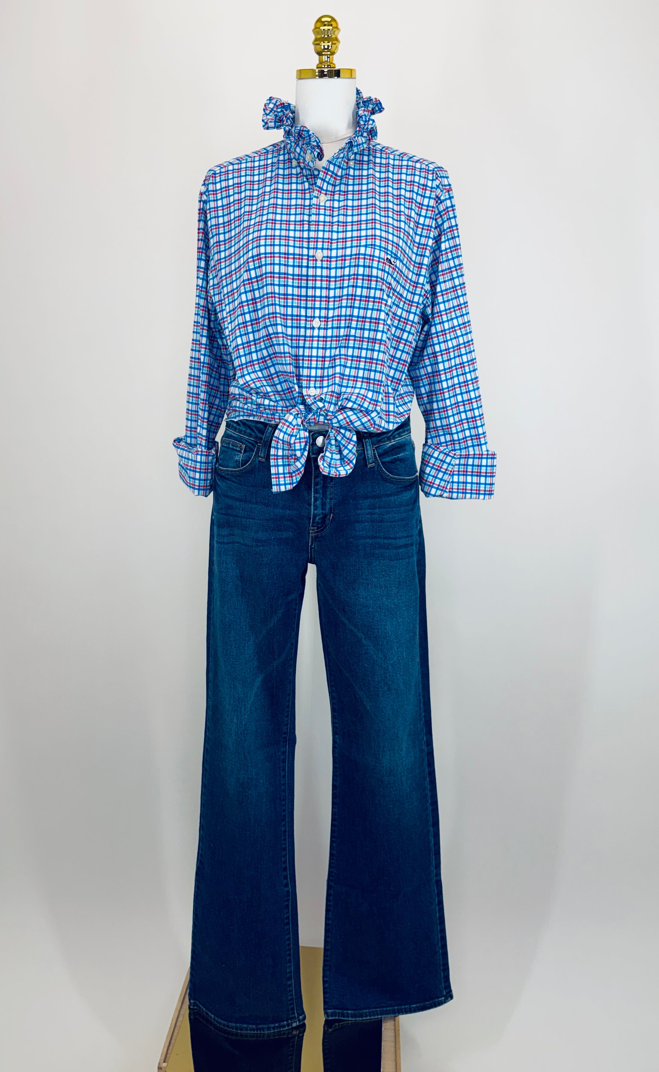 Second Story Shirt (VV/Blue/Red/M)