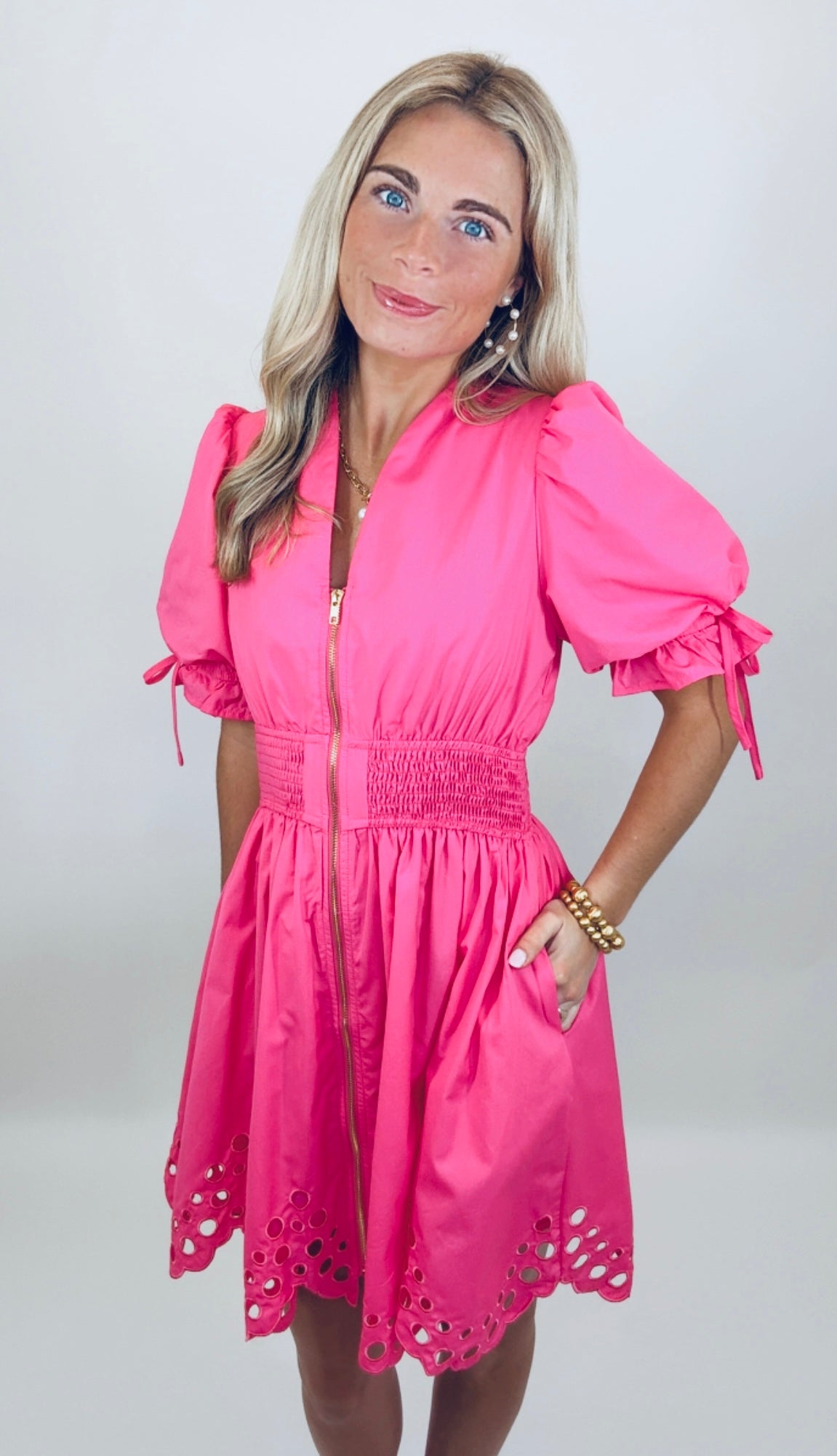 Little Luxe Dress (hot pink)