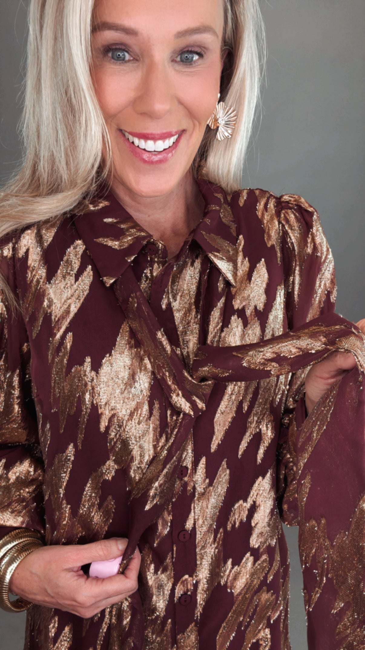 Shimmer Signal Dress