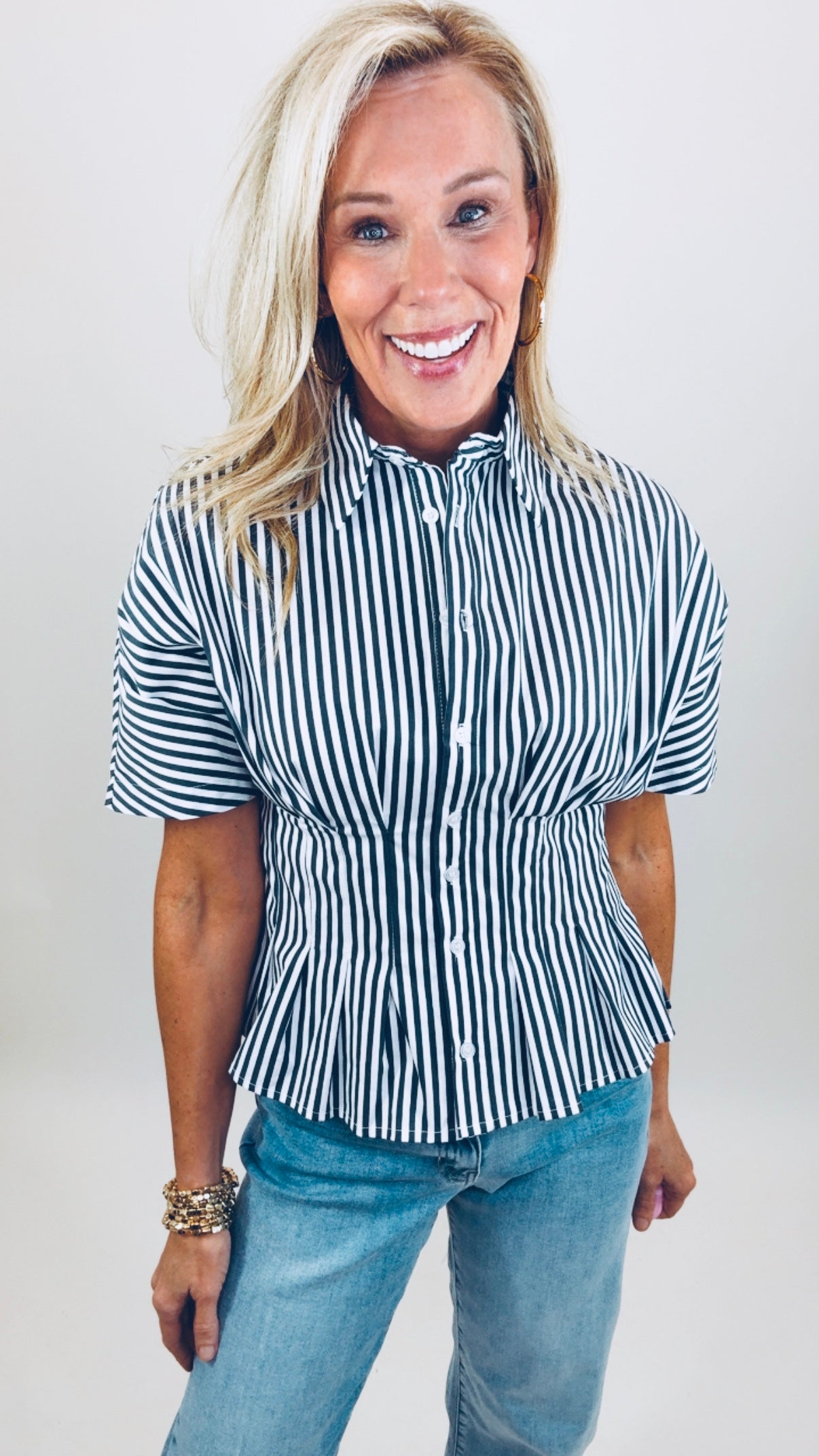 Boardwalk Button Down Top