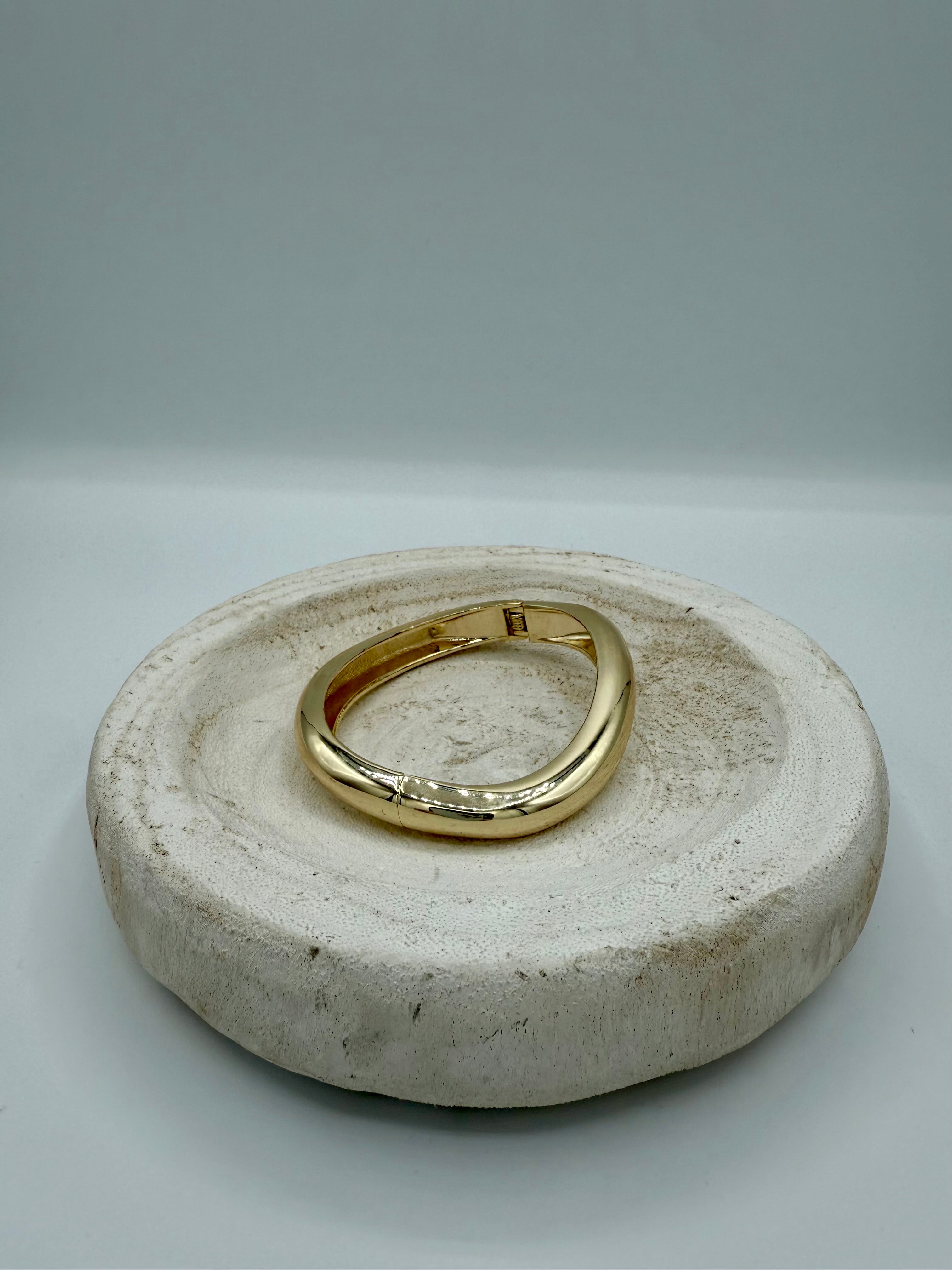 Halo Hinge Bangle