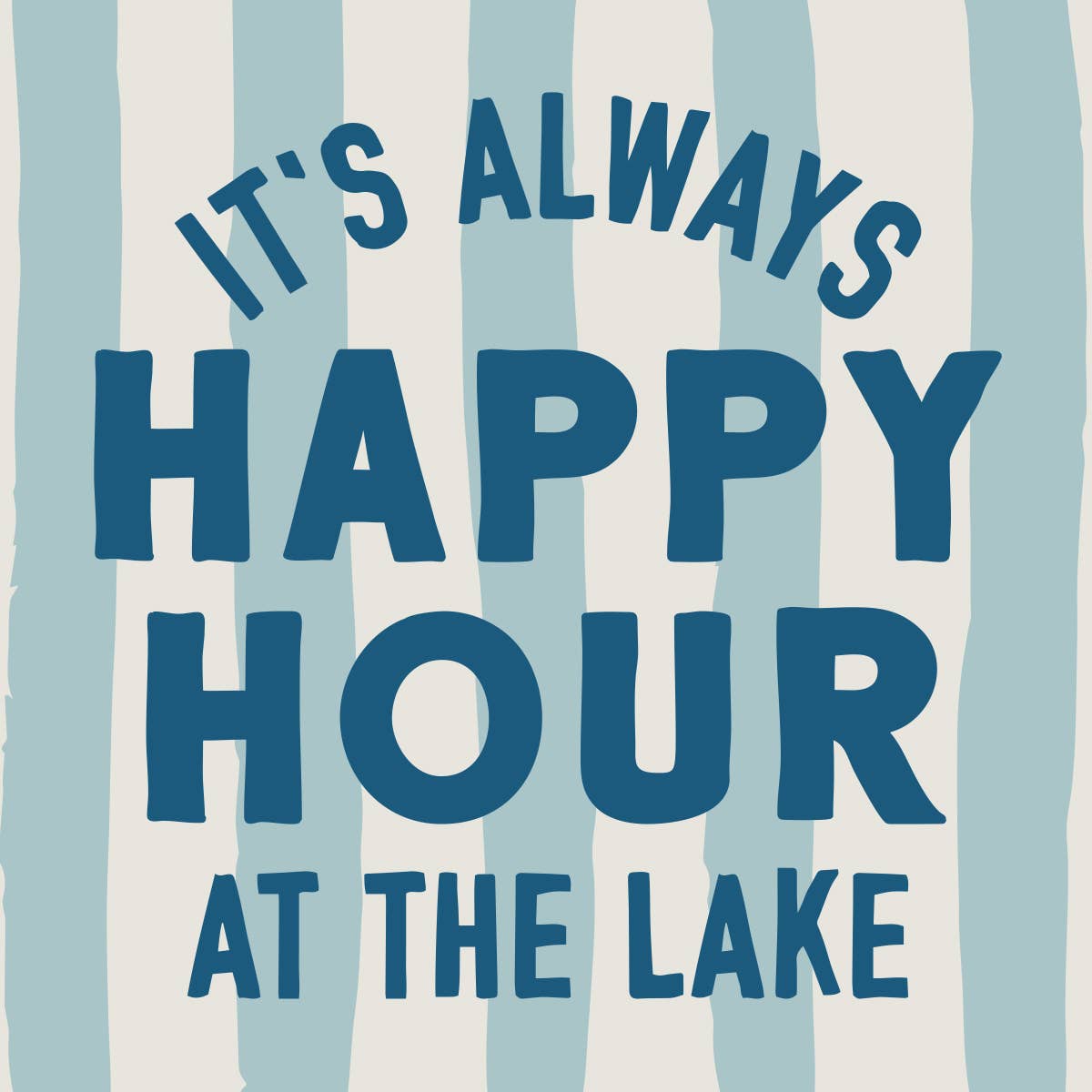 Happy Hour Lake Napkins