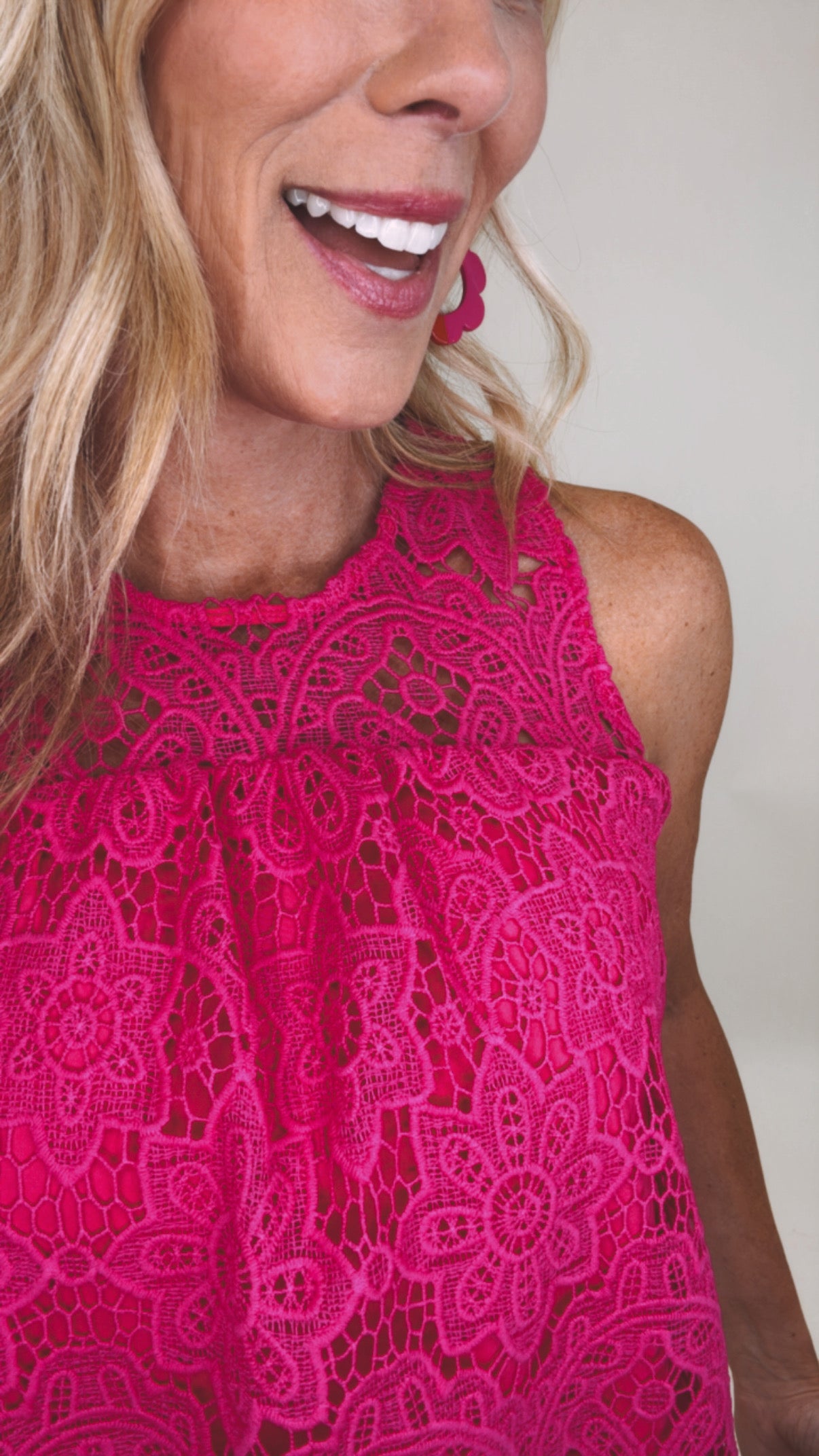 Lovelace Top (pink)
