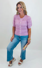 Little Crush Cardi (lilac pink)
