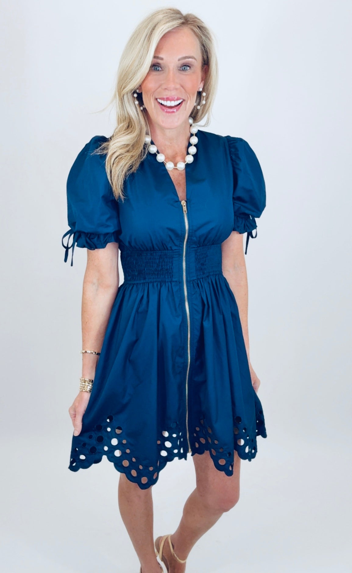 Little Luxe Dress (navy)