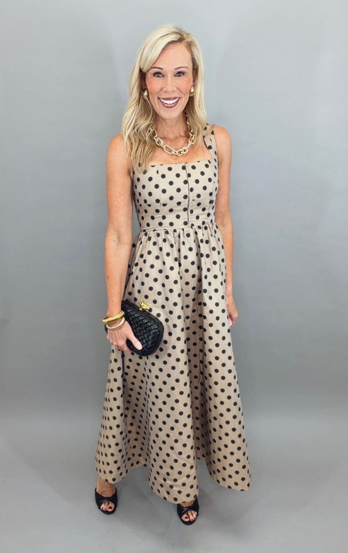 Posh Polka Dress