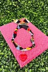 Love Reigns Scarf Necklace