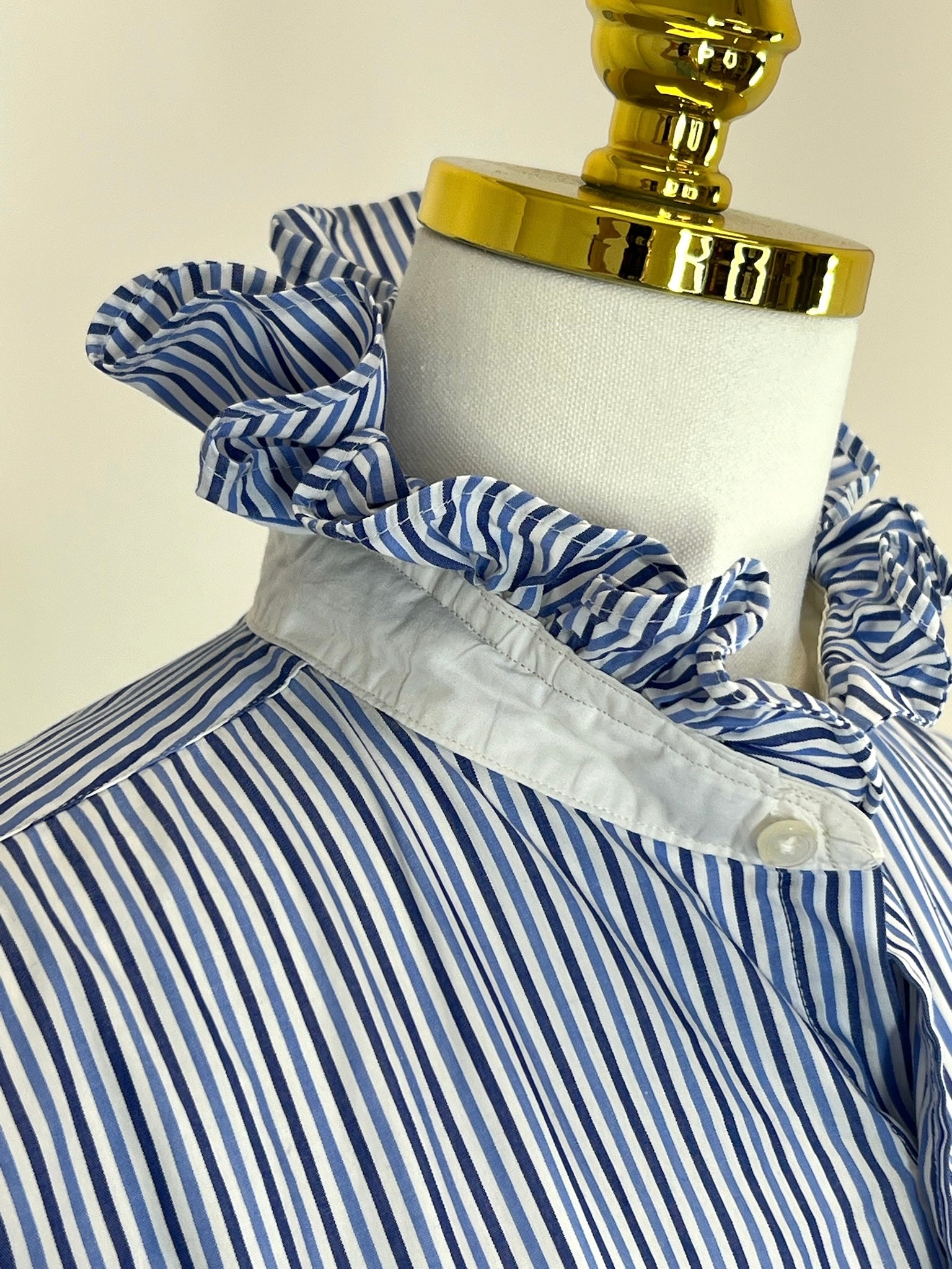 Second Story Shirt (LandsEnd/StrBl/M)