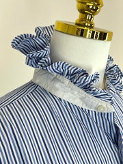 Second Story Shirt (LandsEnd/StrBl/M)