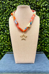 Wish Upon a Star Scarf Necklace