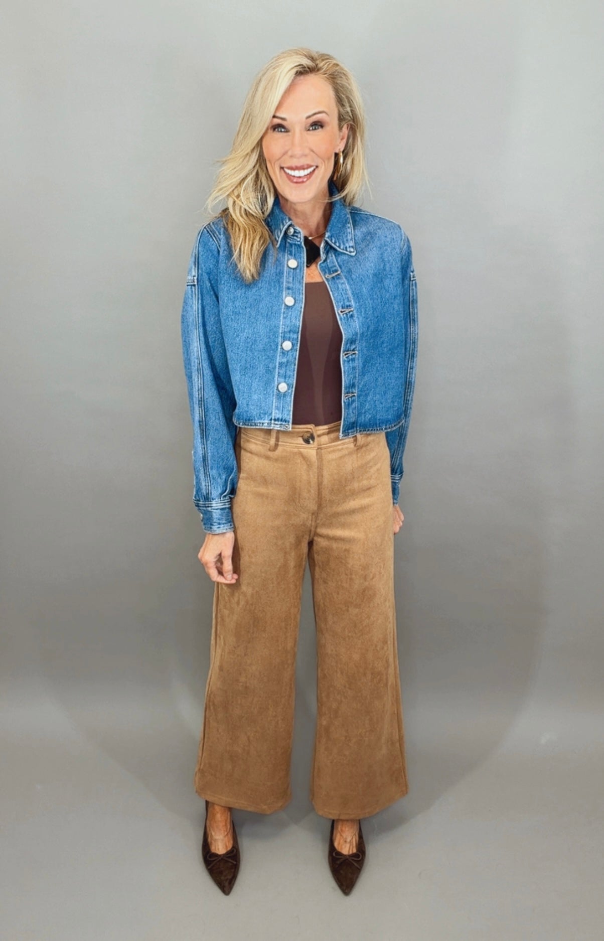 Suede Couture Pant