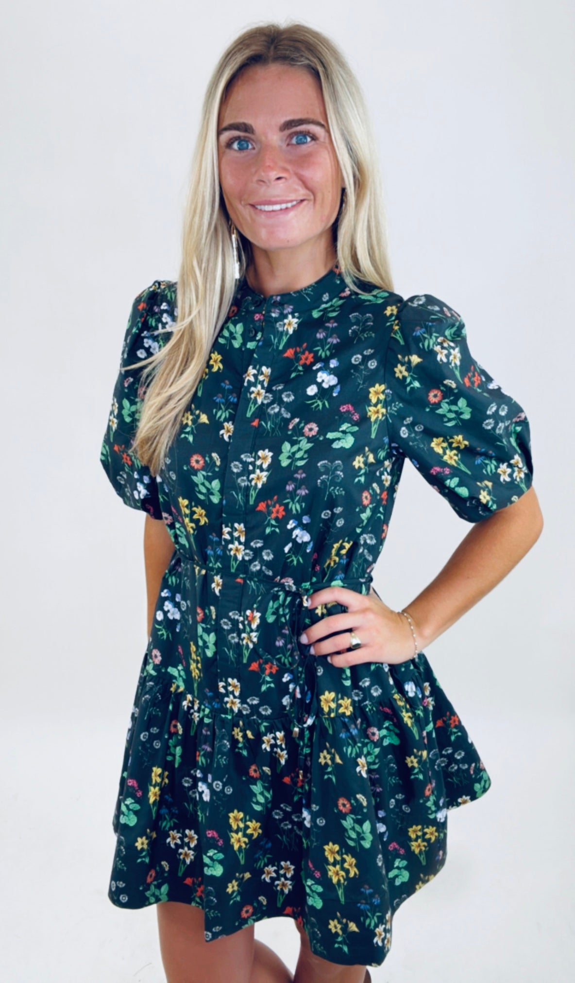 Wildflower Grove Dress (black)