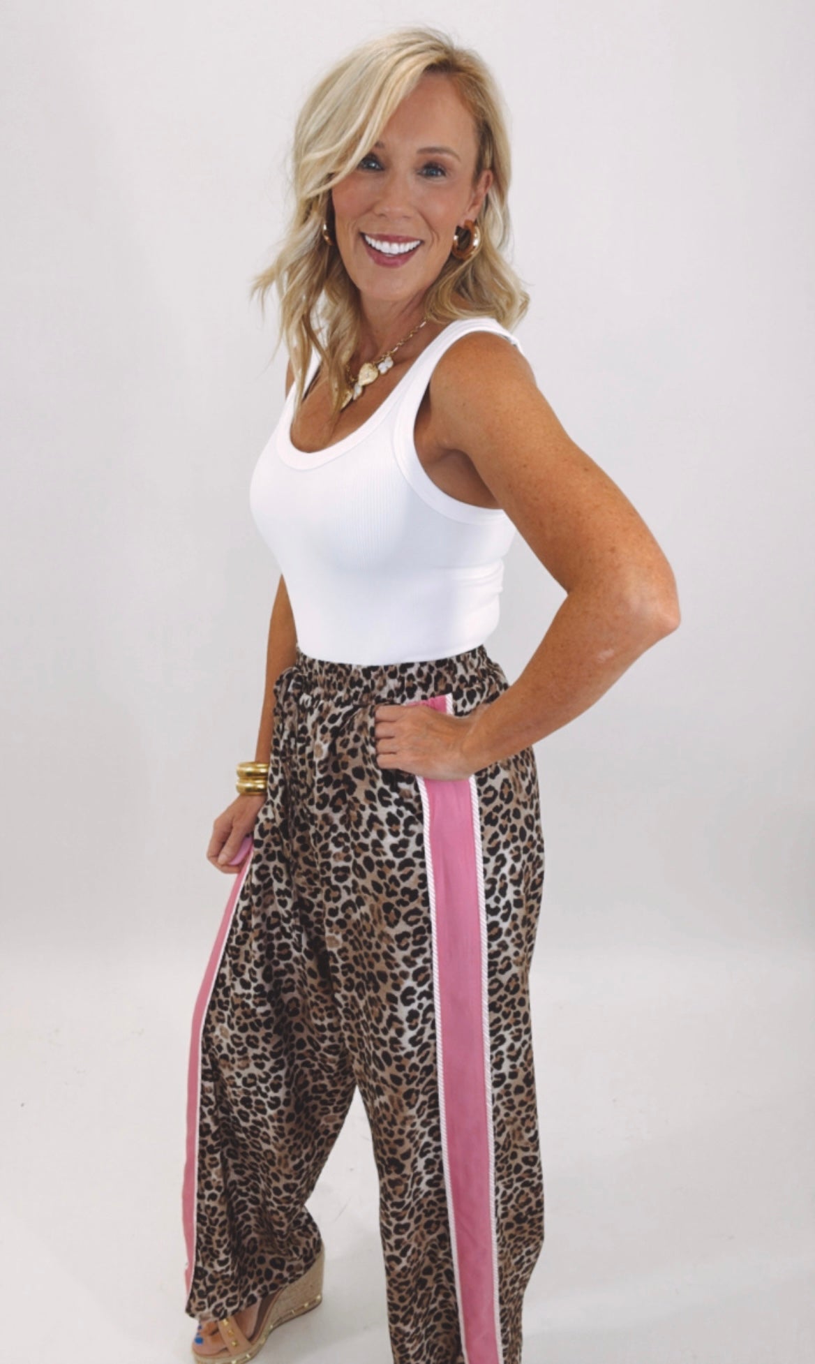 Run Wild Track Pant (pink)
