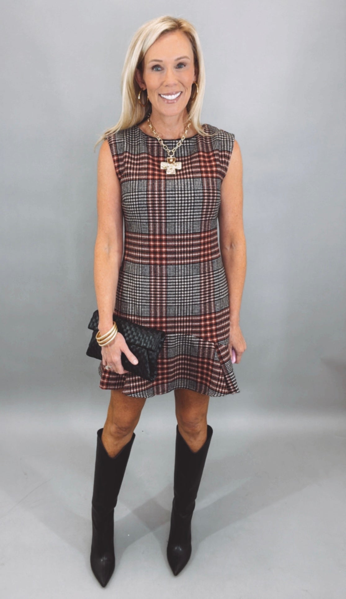 Proper Plaid Dress