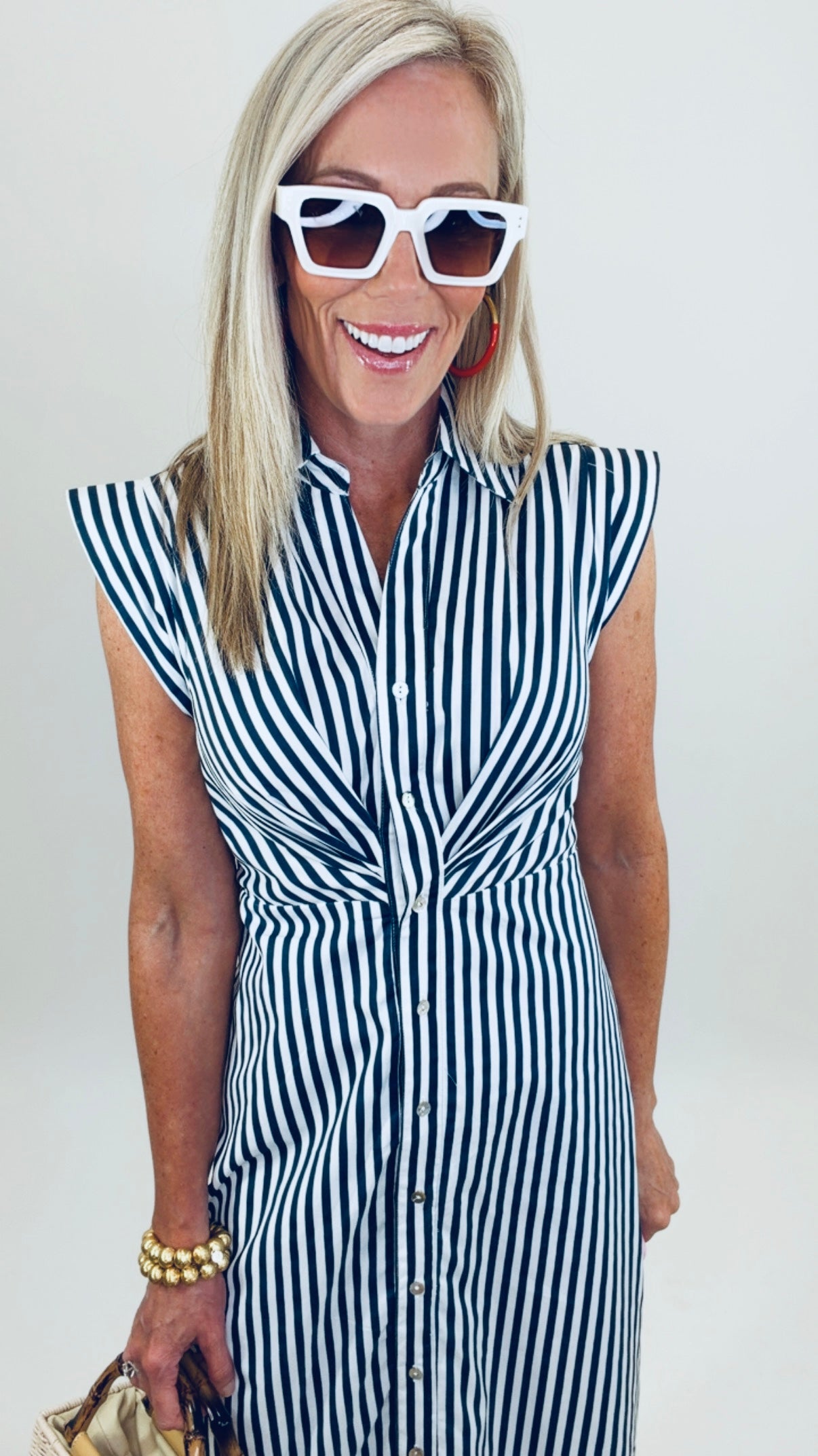 Shoreline Stripe Dress