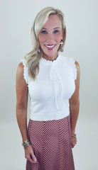 Chic Detail Top (cream)