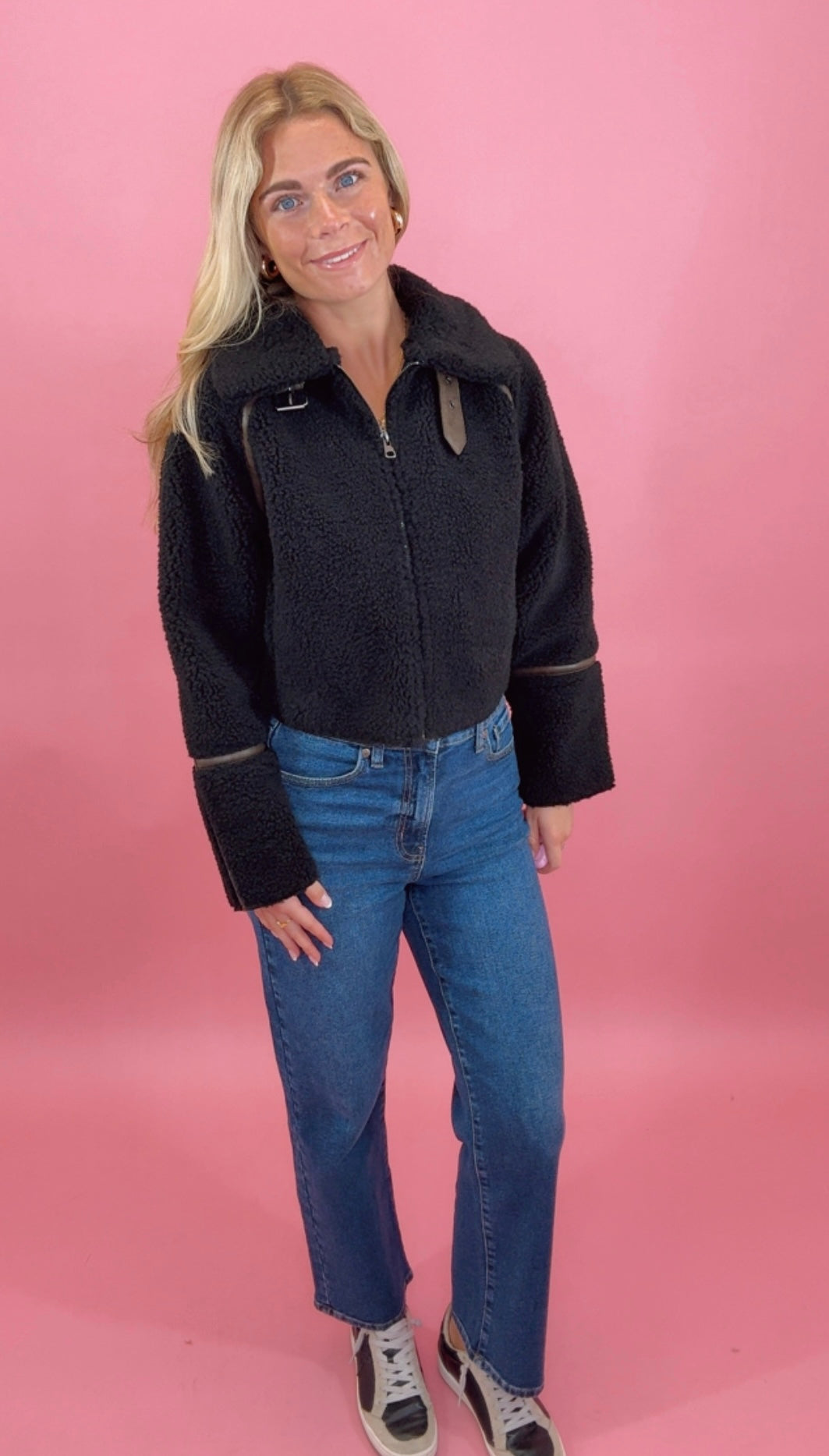 Aspen Ridge Sherpa Jacket (black)