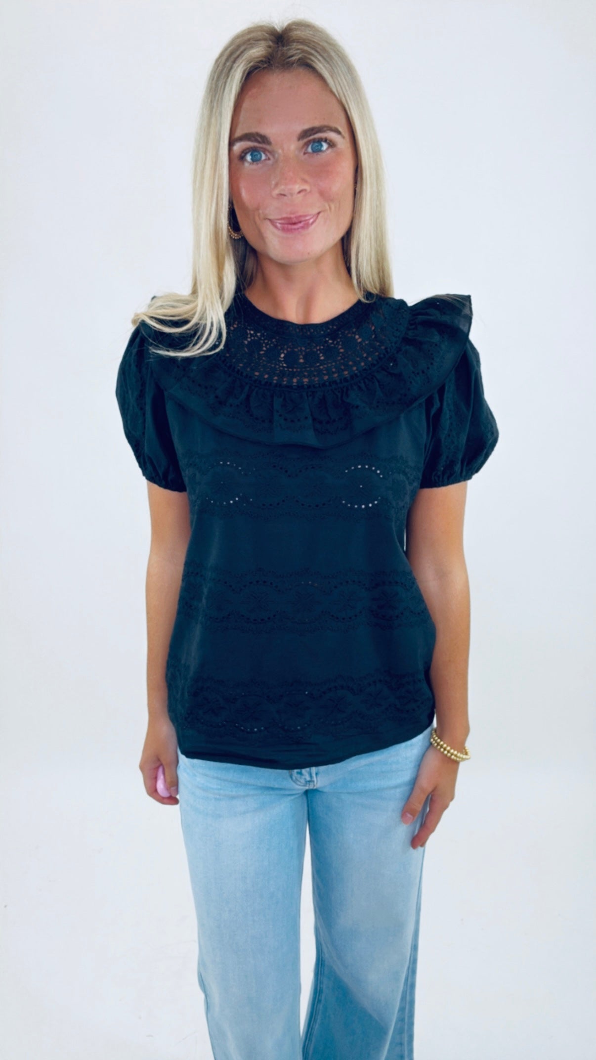 Lace & Grace Top (black)