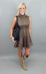 Suede Persuasion Dress